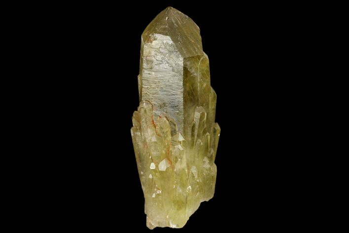 Smoky, Yellow Quartz Crystal (Heat Treated) - Madagascar #174608